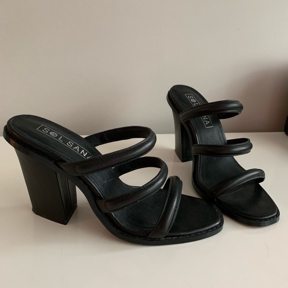 Sol Sana Judy Mule (Black), size 8